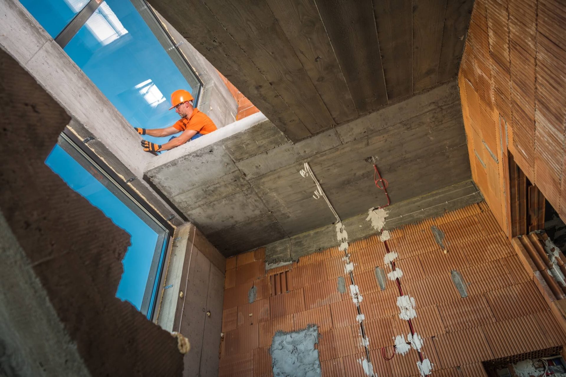 Trapprenovering Båstad lägger fundamentet för ett trapphus i en ny konstruktion